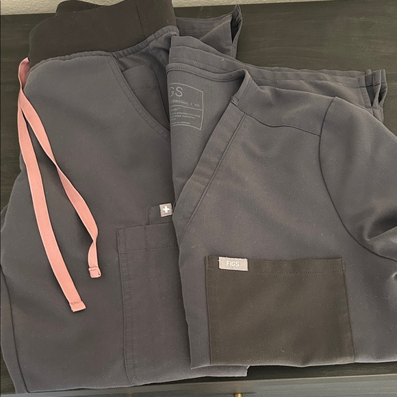 Figs Charcoal Scrub Set Catarina and Yola Skinny - Picture 1 of 1